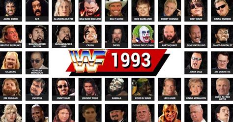 WWF Roster in 1993: Full List of Wrestlers, Teams, Champions