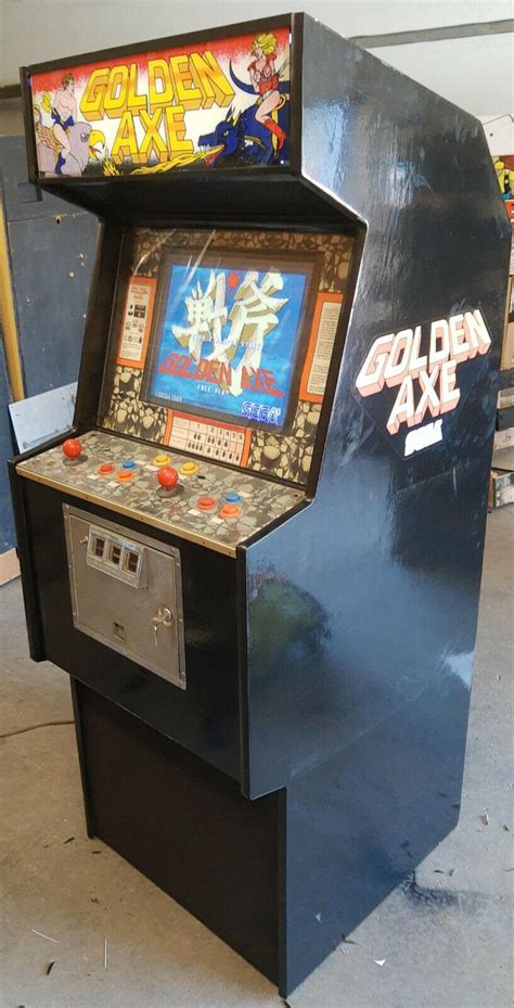 GOLDEN AXE ARCADE MACHINE by SEGA (Excellent Condition) *RARE* | eBay