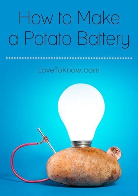 Best Potato light bulb science fair ideas | 10+ articles and images ...