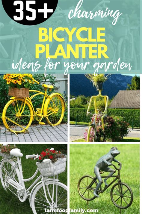 35+ Charming Bicycle Planter Ideas For Your Backyard You'll Love