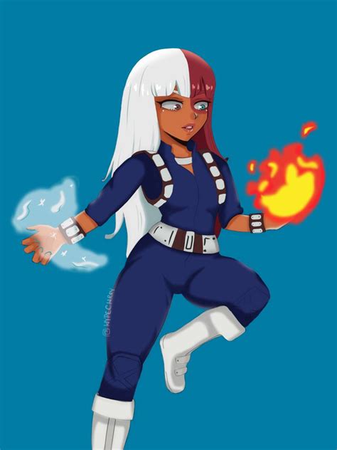 Todoroki Tina (Megan Thee Stallion) by hypecherry on DeviantArt