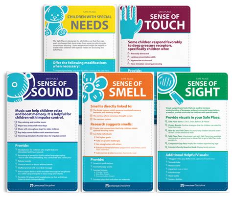 Resource: Safe Place Sensory Support Signs