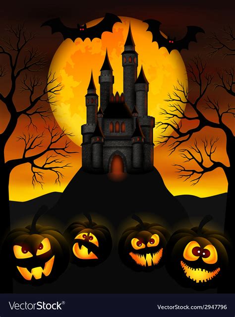 Halloween night Royalty Free Vector Image - VectorStock