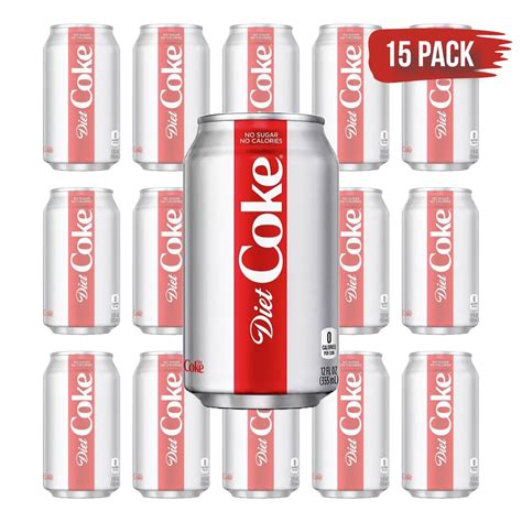 Coke Soda 12fl oz Cans, 15 Pack - Walmart.com