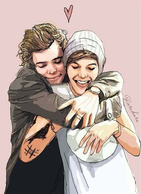 FAN ART | One direction drawings, Larry, Larry stylinson