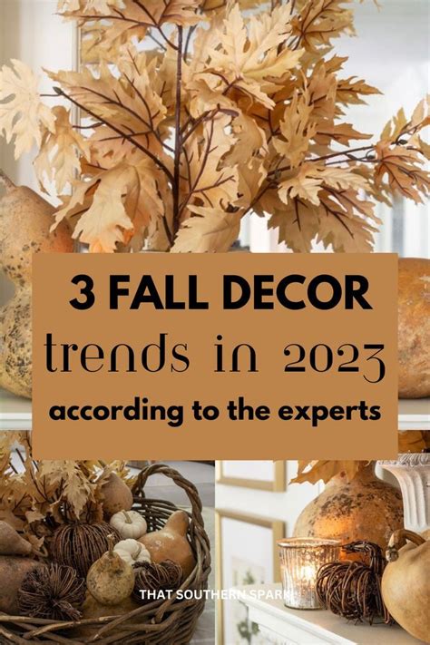 Fall 2023 Home Decor Trends And Design Styles in 2023 | Fall home decor ...