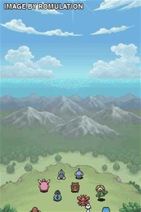 4273 - Pokemon Mystery Dungeon - Explorers of Sky (USA) Nintendo DS ROM ...