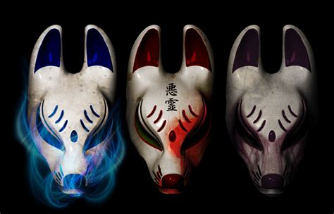 ArtStation - Kitsune Mask