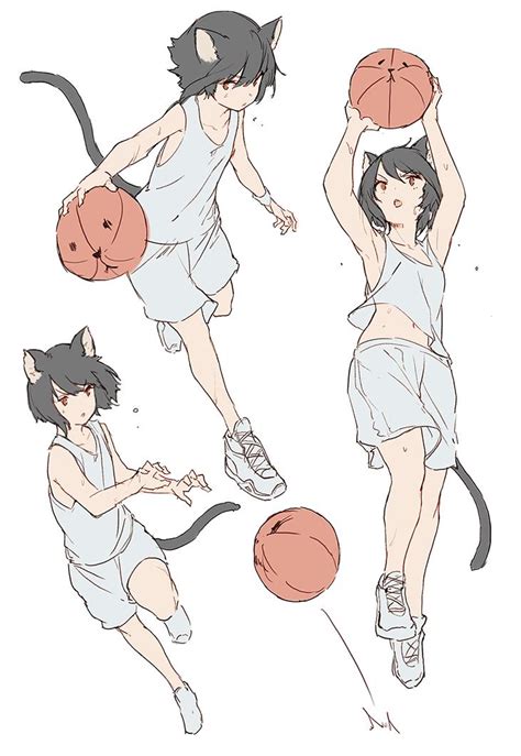 モグモ on Twitter | Anime poses reference, Anime character design, Anime poses