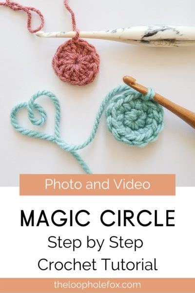 How to Crochet a Magic Circle (Magic Ring) Step-by-Step Tutorial