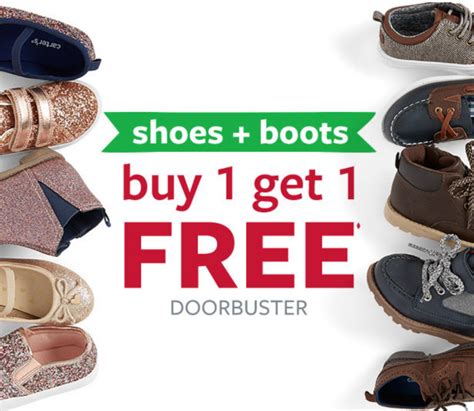 Carters: Buy One Get One FREE Shoes & Boots! - Freebies2Deals