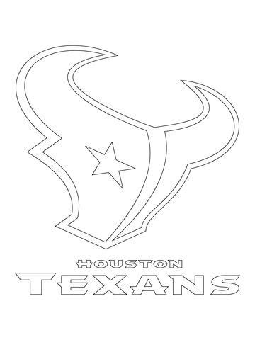 Houston Texans Logo Coloring page | Free Printable Coloring Pages ...