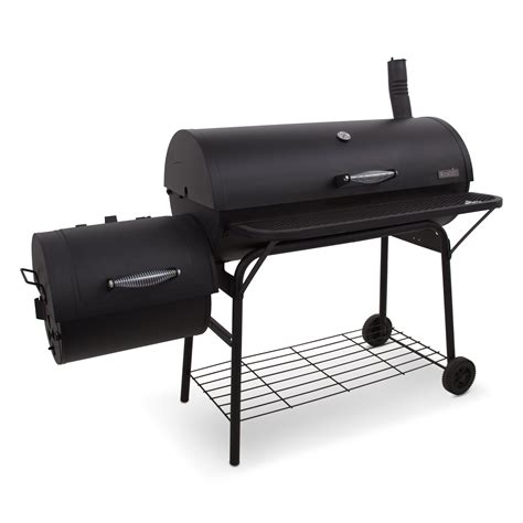 char-broil-american-gourmet-deluxe-offset-charcoal-smoker-and-grill-14201571 | Urban Wired