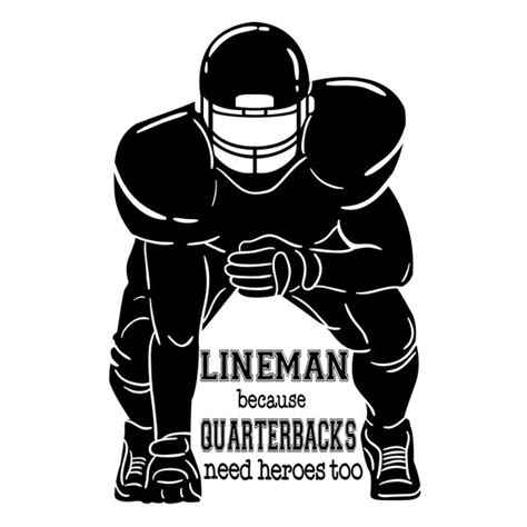 Football Offensive Lineman Clipart