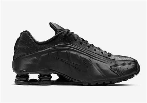 Nike Shox R4 All Black BV1111-001 Release Info | SneakerNews.com