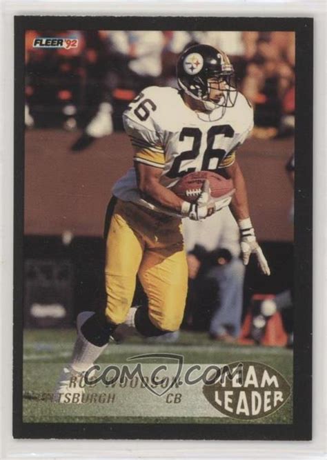 1992 Fleer - Team Leaders #22 - Rod Woodson