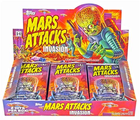 Mars Attacks Invasion Trading Cards Box (Topps 2013) | DA Card World