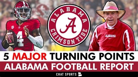 Alabama Football Rumors: INSIDE The Major Turning Points For The ...