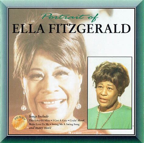 Ella Fitzgerald – Portrait Of Ella Fitzgerald (1996, CD) - Discogs