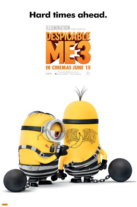 Despicable Me 3 Movie – Minions in prison : Teaser Trailer