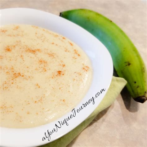 Jamaican Plantain Porridge Recipe - A YouNique Journey