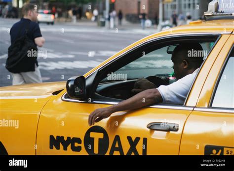 Taxi driver in New York City, USA Stock Photo - Alamy