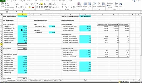 8 Financial Modeling Excel Templates - Excel Templates