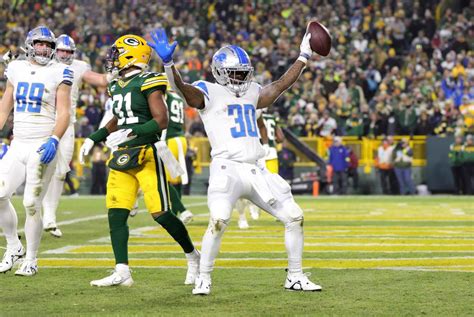 Detroit Lions' Jamaal Williams wins NFC Offensive Player of Week after 2-TD game