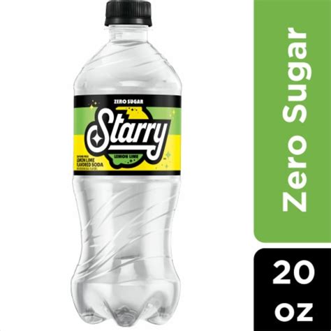 Pepsi Cola® Starry™ Zero Sugar Lemon Lime Caffeine Free Soda Bottle, 20 ...