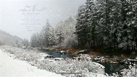 Winter Desktop Bible Verses Wallpapers - Wallpaper Cave