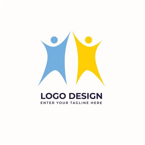 Creative people logo vector design 7806778 Vector Art at Vecteezy