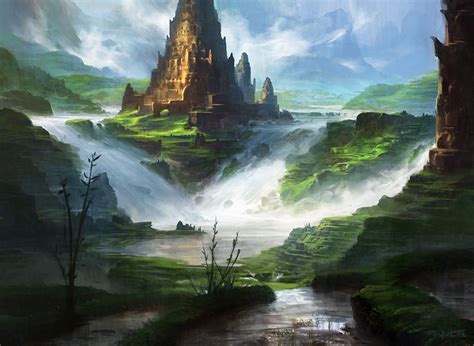 Island (Water Temple) by AdamPaquette on DeviantArt