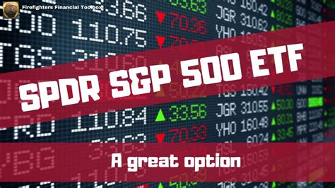 SPDR S & P 500 ETF: A great option - YouTube