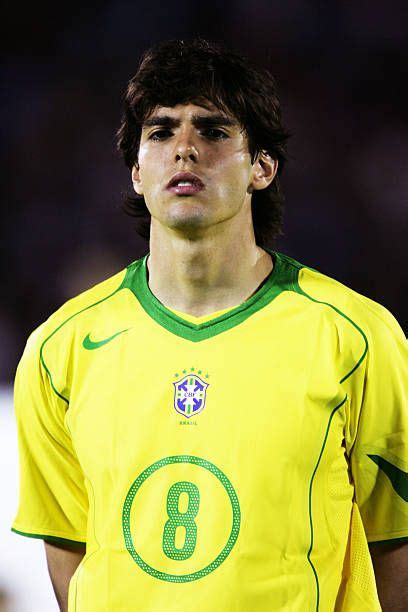 A portrait of Kaka of Brazil prior to the 2006 World Cup Qualifier South American Group match ...