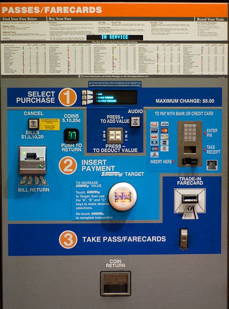 trains - Understanding the Washington DC Metro Ticket Machines - Travel Stack Exchange