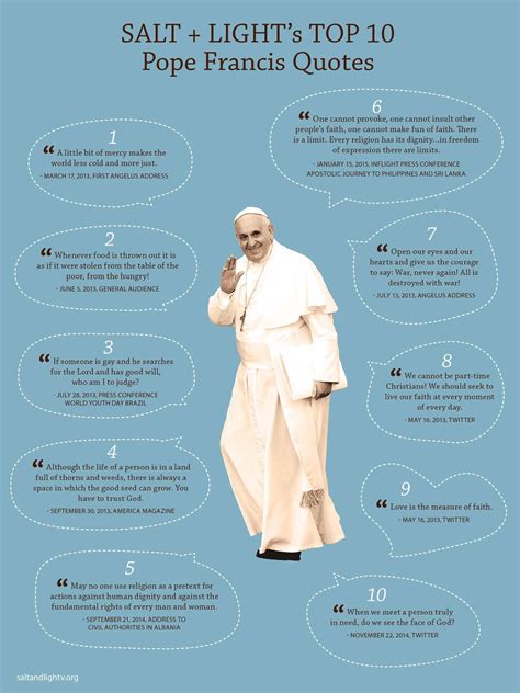 top10quotes_image More Pope Quotes, Pope Francis Quotes, Catholic Prayers, Catholic News, Roman ...