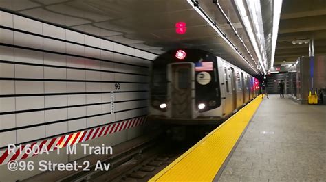 NYC MTA HD: M Train via the Q Line Action | Second Avenue Subway - YouTube