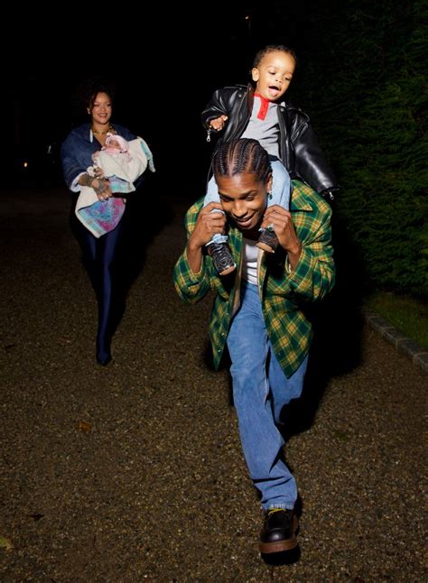 Rihanna And A$AP Rocky Reveal The First Pictures Of Their Son Riot Rose | Asap rocky rihanna ...