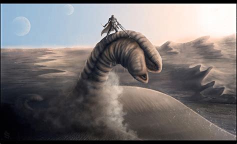 Dune - Ride the sandworm by leywad on DeviantArt