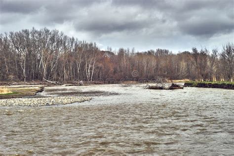 Kuban river stock image. Image of kuban, sand, embankment - 347357