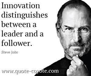 Steve Jobs quote about innovation - Google Search | Innovation quotes ...