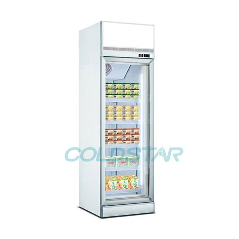 Upright Freezer Ice Cream Glass Display Case for Store - China Upright Refrigerator and Ice ...