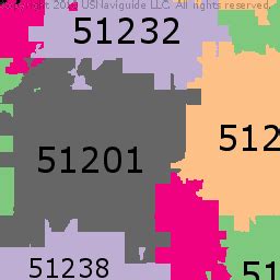 Sioux City Iowa Zip Code Map | Draw A Topographic Map