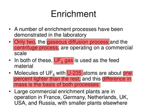 PPT - Nuclear Fuel, Uranium Enrichment, Fuel Fabrication, MOX ...