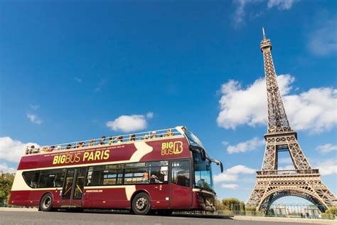 Paris Hop-On Hop-Off Big Bus Tour - Hellotickets