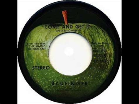 Badfinger – Come And Get It – Vinyl (Scranton Pressing, 7", 45 RPM + 2 more), 1970 [r815826 ...