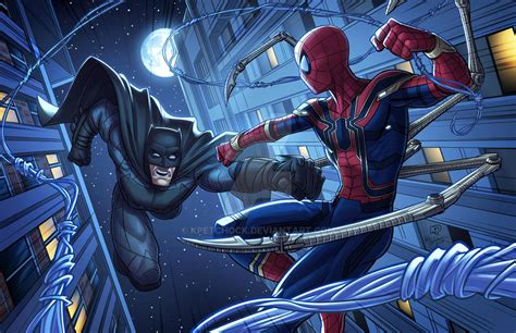 Heroes Fight: Batman vs Spider-Man - Raised by Nerdosians community ...