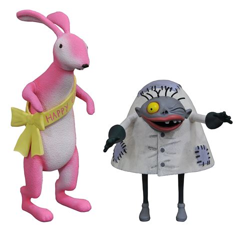 Buy DIAMOND SELECT TOYS The Nightmare Before Christmas Select: Easter Bunny & Igor Action Figure ...