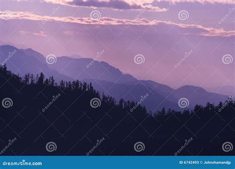 Mountain range sunrise stock image. Image of snow, colorful - 6742493