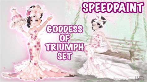 Goddess of Triumph Set!! Royale High Speedpaint - YouTube